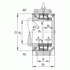 Подшипник BND2220-H-C-T-AL-S