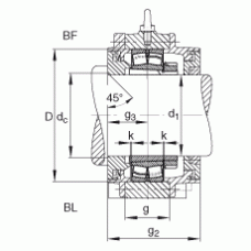 Подшипник BND2220-H-C-T-BL-S