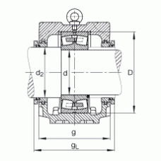 Подшипник SNV340-F-L + 22332 + TSV332